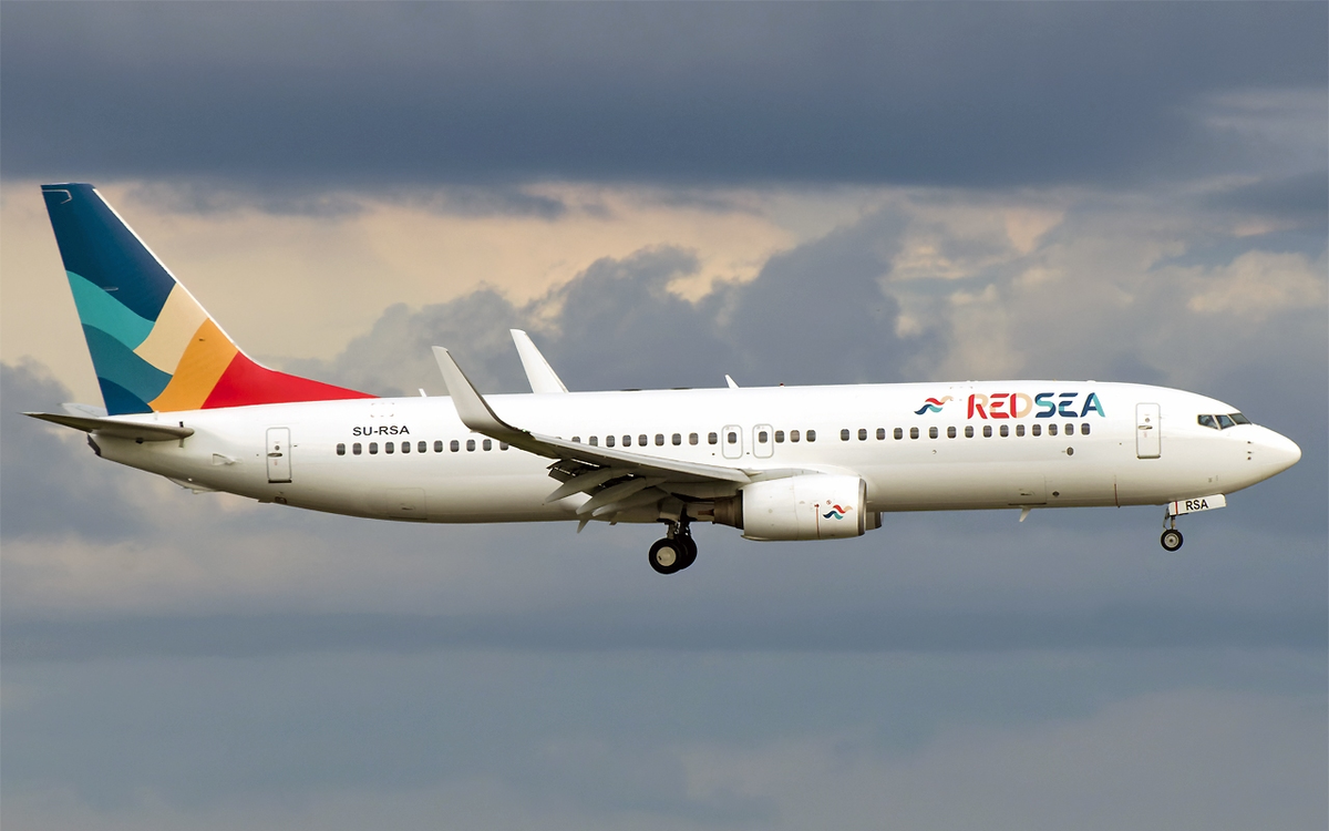 самолет авиакомпании Red Sea Airlines