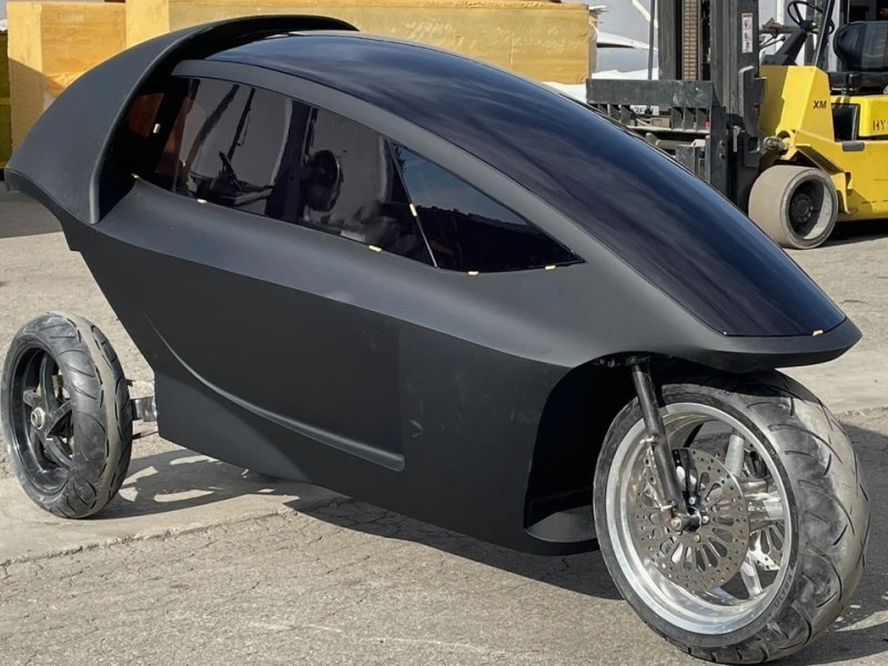    Электрический трицикл Trinova упрощает навигацию по городу