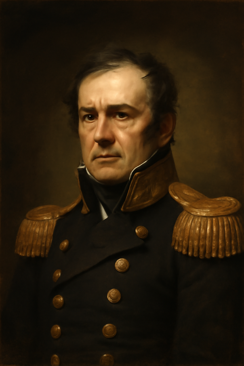 Юрий Федорович Лисянский. Портрет XIX века