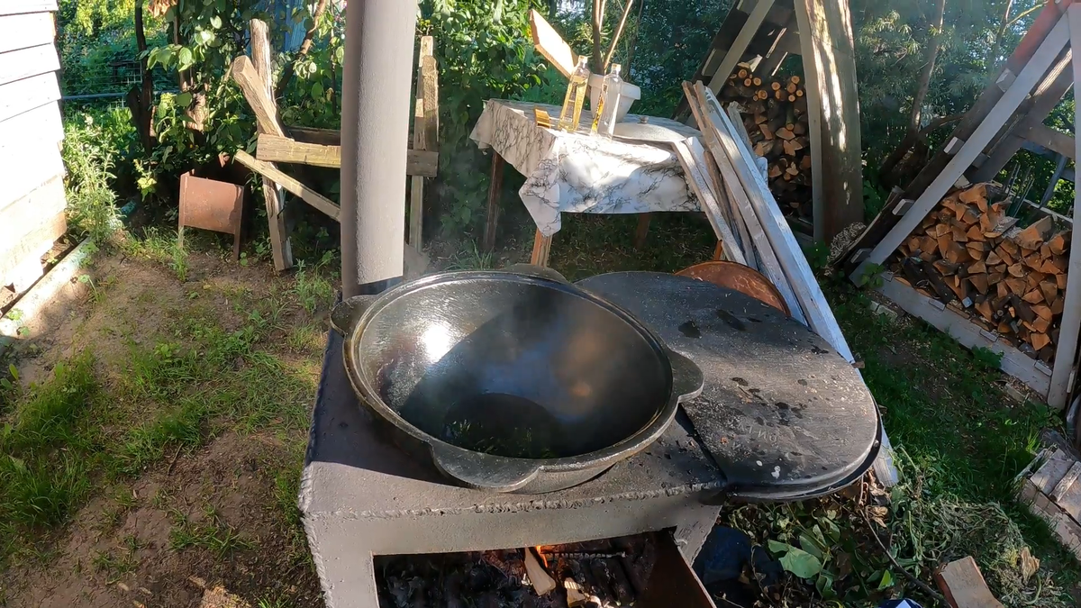 Наш новый казан