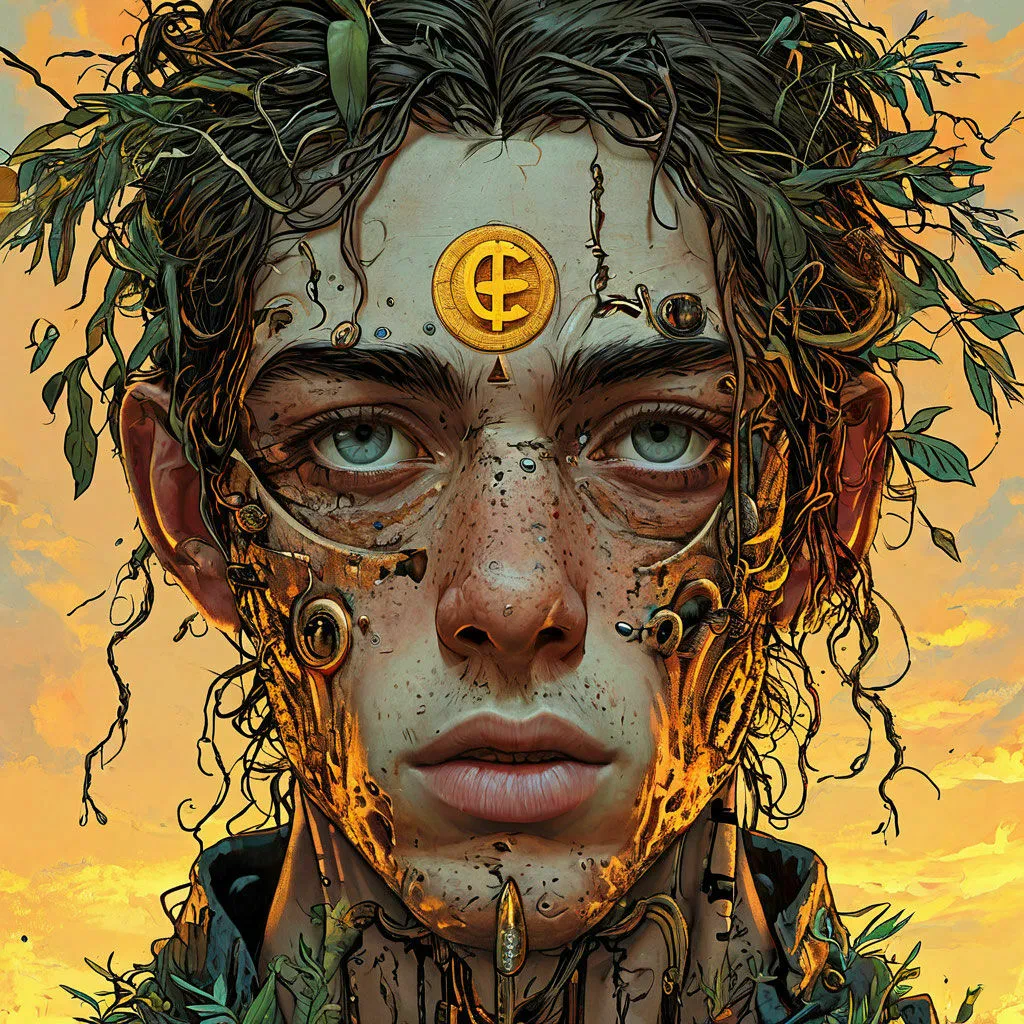 коллаж канала на тему: идолопоклонники  золотого кумира евро