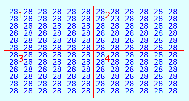 задача на внимательность, найти лишнее число