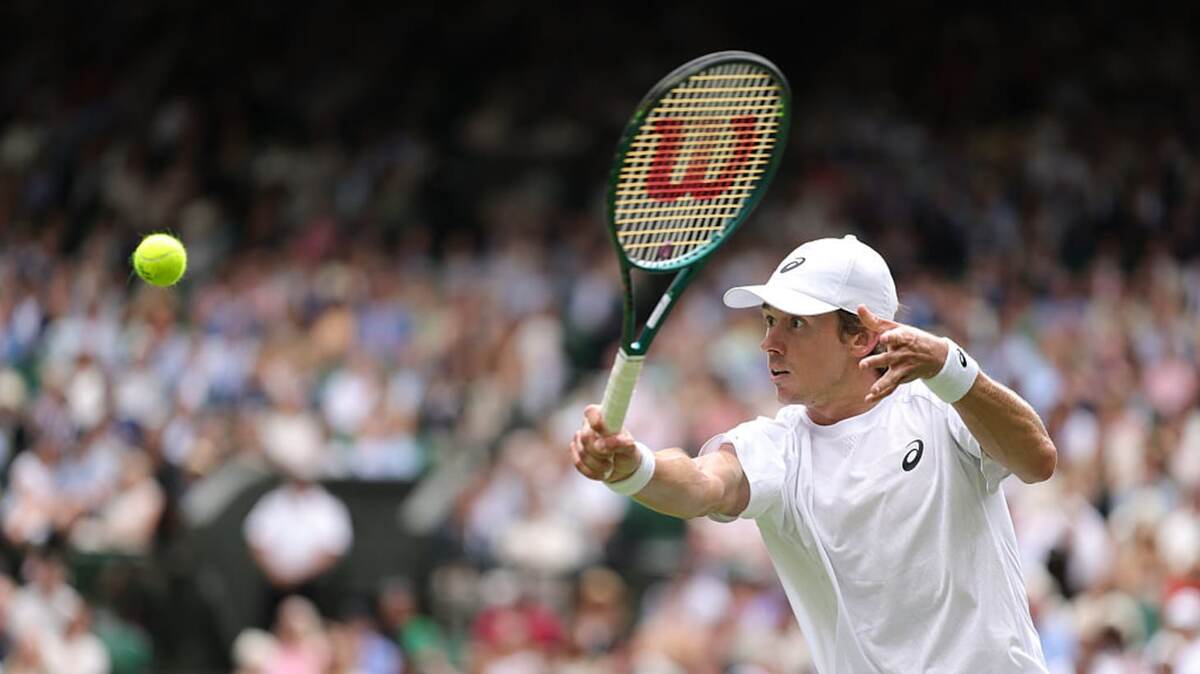 Фото: 2025 Getty Images
Алекса де Минаура на недавнем Уимблдоне остановил только Новак Джокович