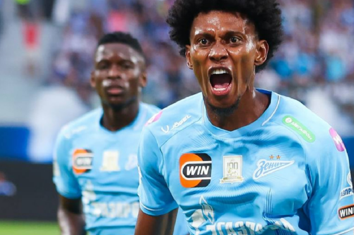 Матео Кассьерра и Луис Энрике перевернули игру с "Ростовом". Фото: ФК "Зенит"