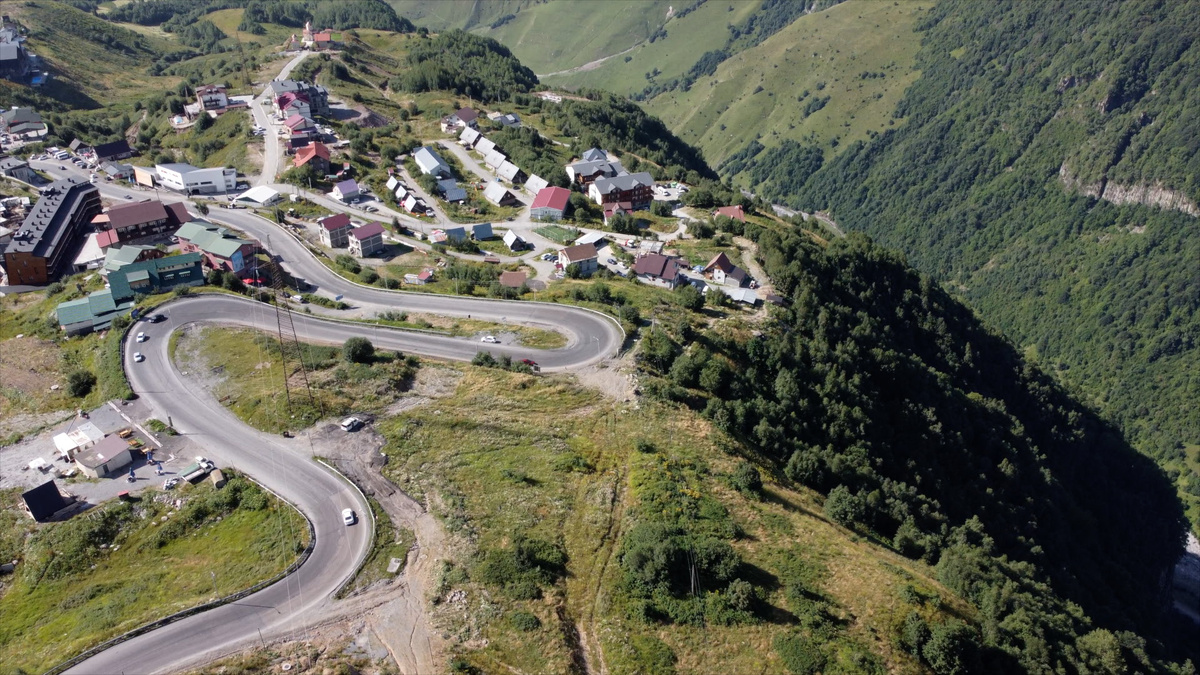 Гудаури и часть Военно-Грузинской дороги