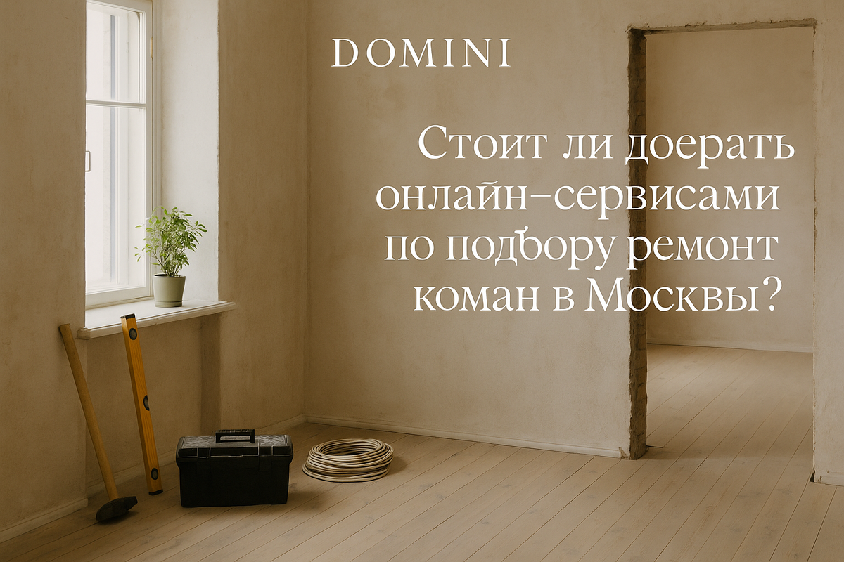    Как выбрать надежную бригаду для ремонта в Москве онлайн