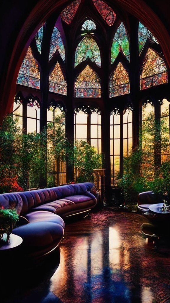 Витражные окна