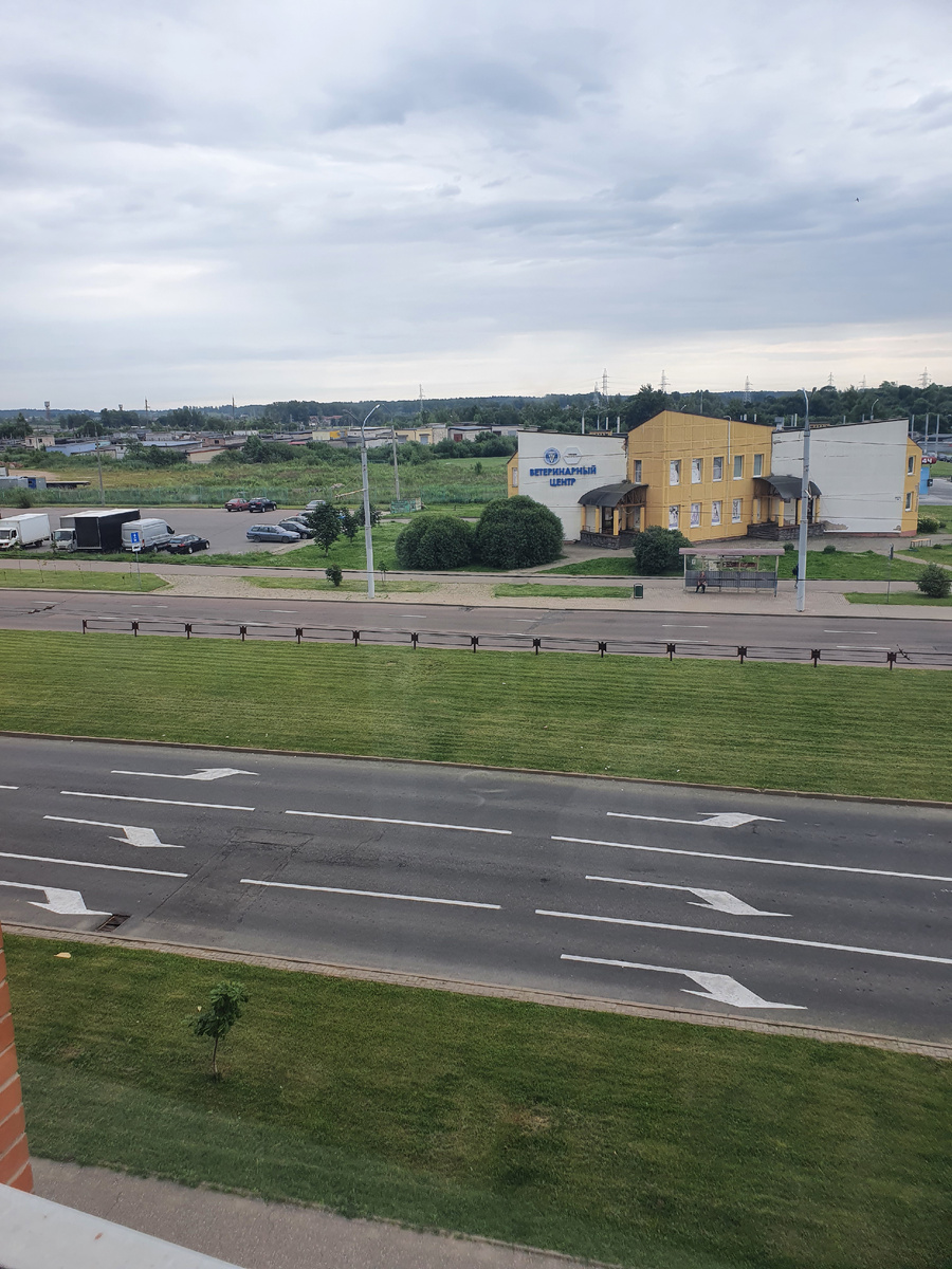 Разметка на дорогах Витебска