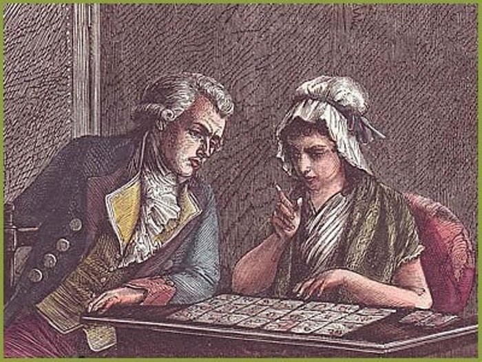 Мария Ленорман за гаданием