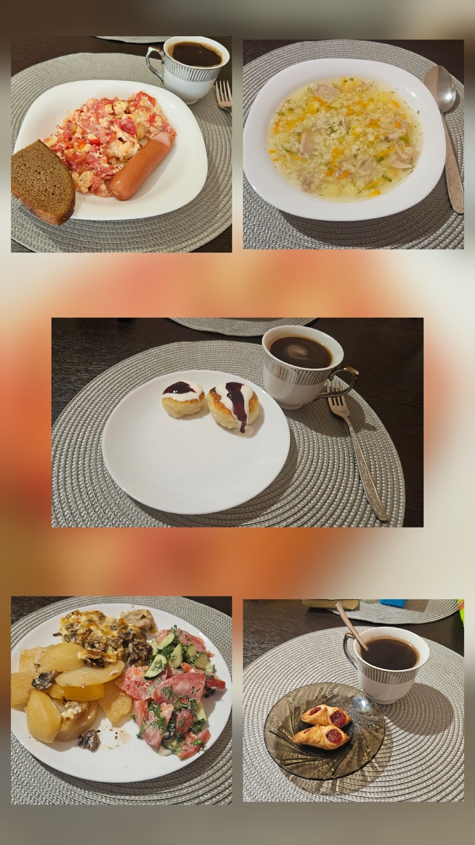 Вчерашние тарелочки