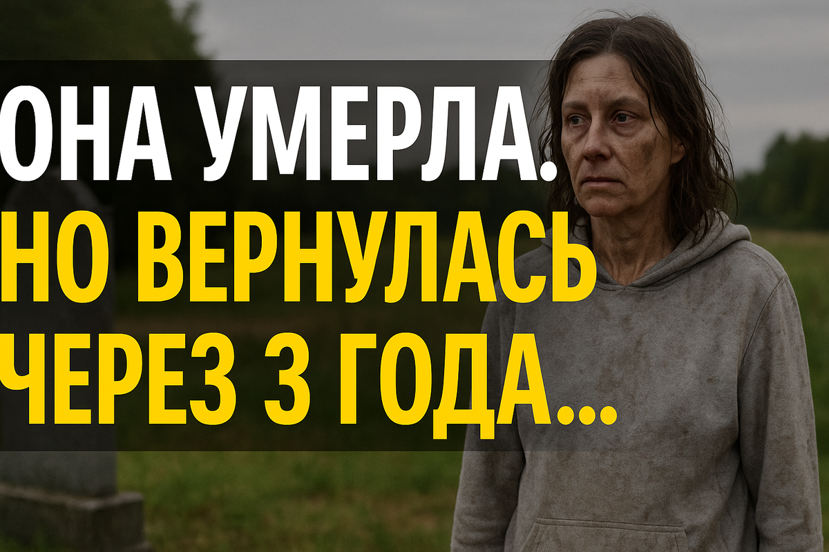 Реальная история, которую скрывали в новостях. Как женщина "воскресла" спустя 3 года после собственной смерти — и не смогла вернуться домой.