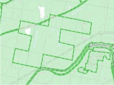 Контур 56 участка, возможно, когда-то был выведен из лестничества.