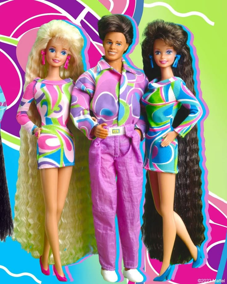 Barbie Totally Hair Dolls Collection, Mattel 