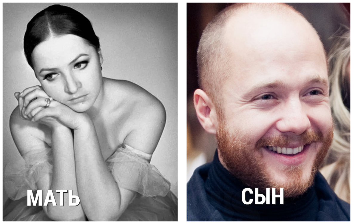 Евгений Стычкин с мамой