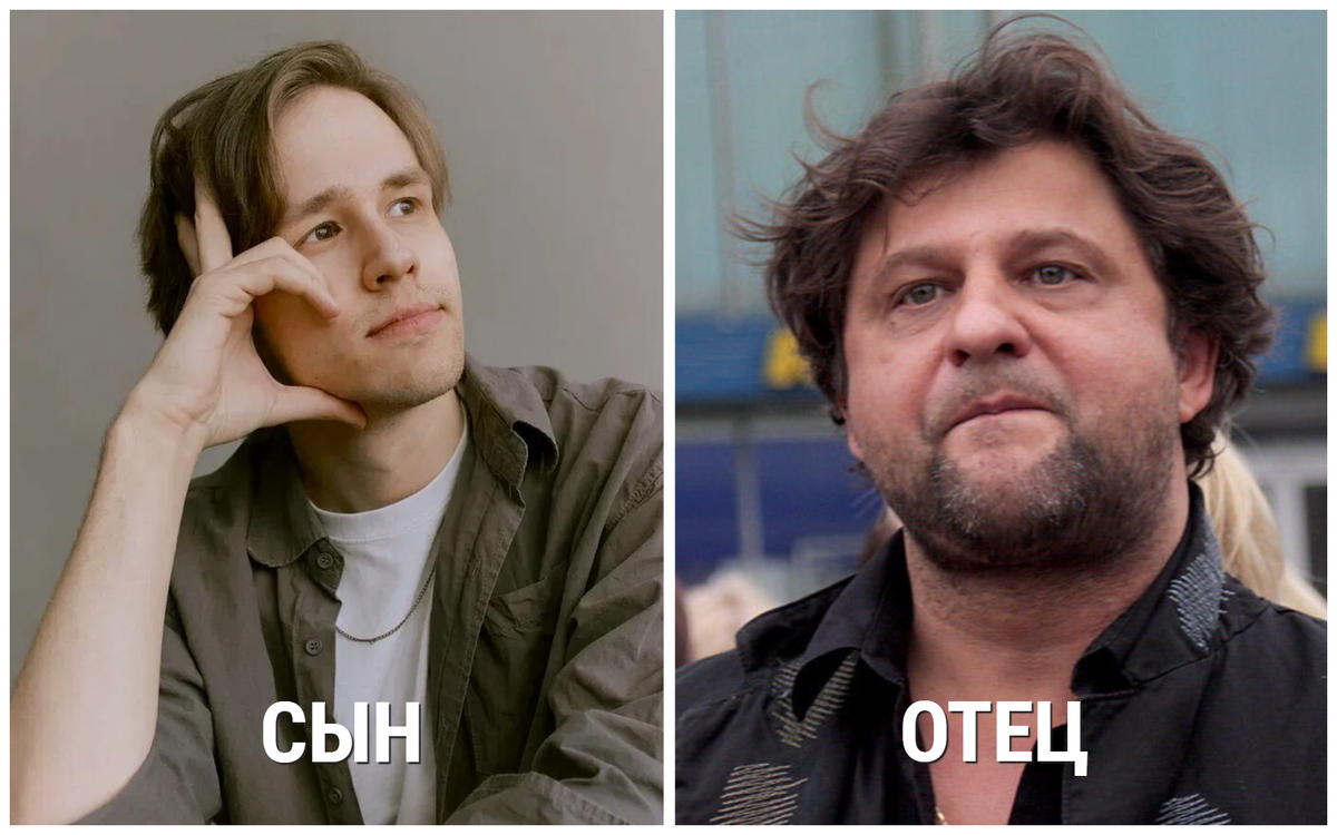 Александр Самойленко (младший) с папой