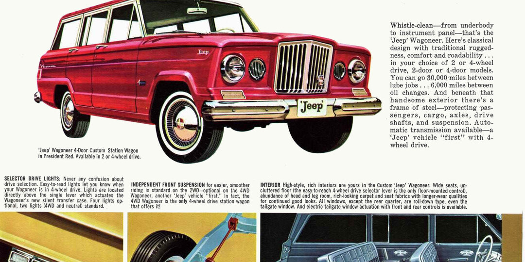 История Jeep Wagoneer: Родоначальник современных SUV