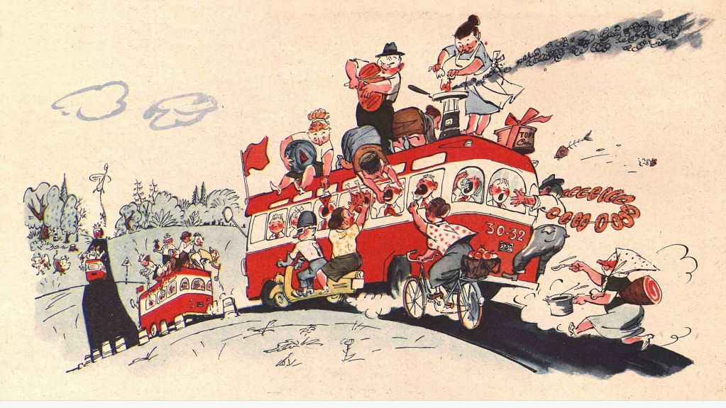 Художники А.Елисеев и М.Скобелев журнал "Крокодил" №17 1968