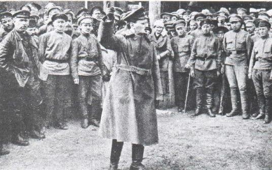 Л. Д. Троцкий в период Гражданской войны. 