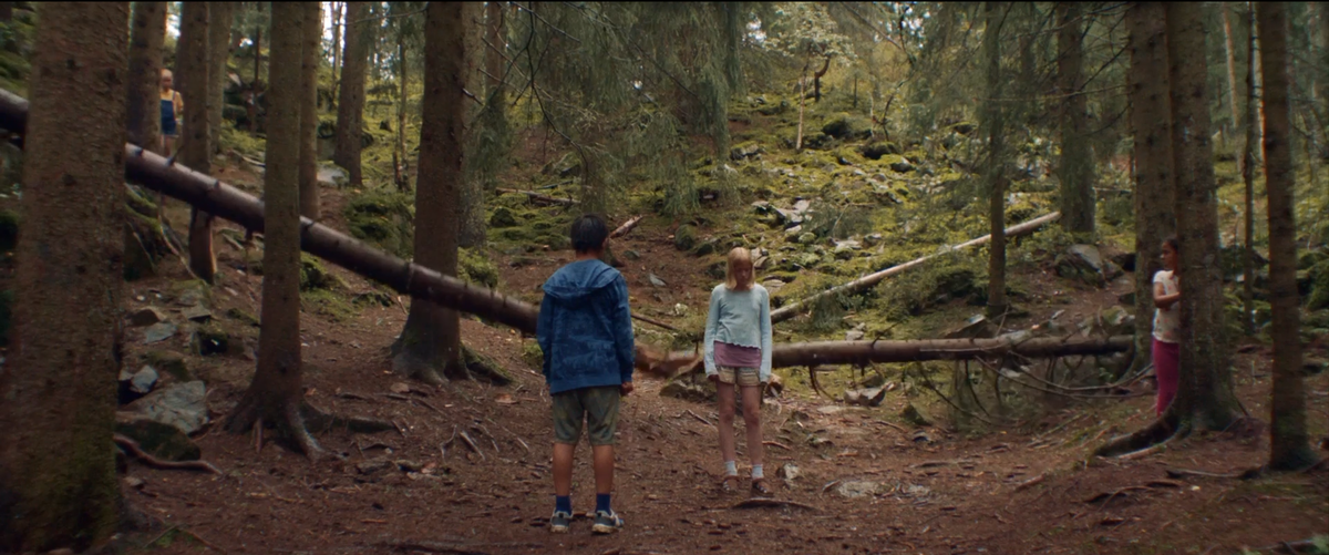 Кадр из фильма «De uskyldige». Режиссер: Эскиль Вогт. Производство: BUFO, Don't Look Now, Film i Väst, Logical Pictures, Mer Film, Snow Globe Productions, Zefyr, Zentropa International Sweden. Показ в России: World Pictures