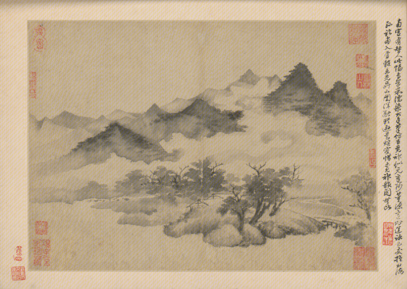 Пейзажный альбом, Ван Мэн, листайте вправо