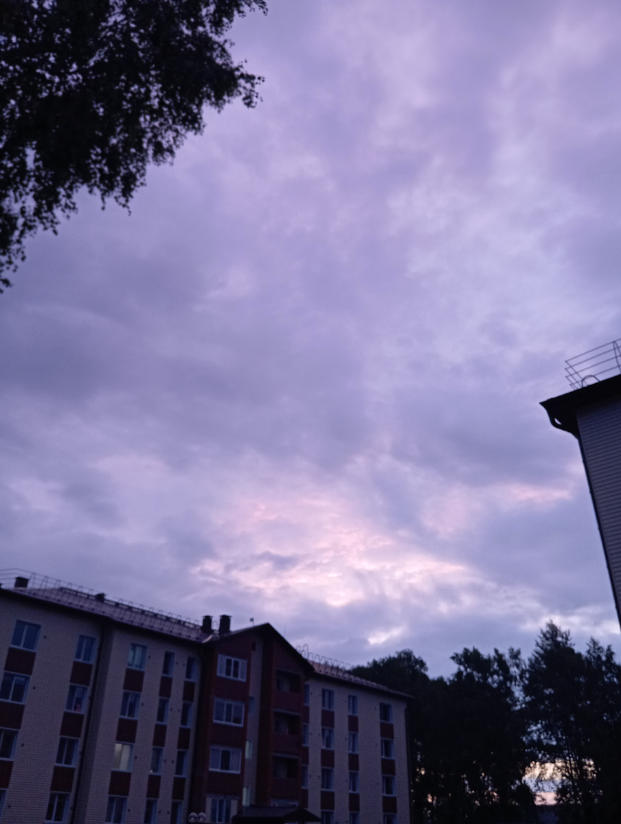 Я сейчас как это небо. 