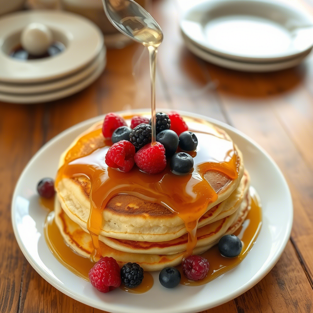 Быстрые овсяные оладьи