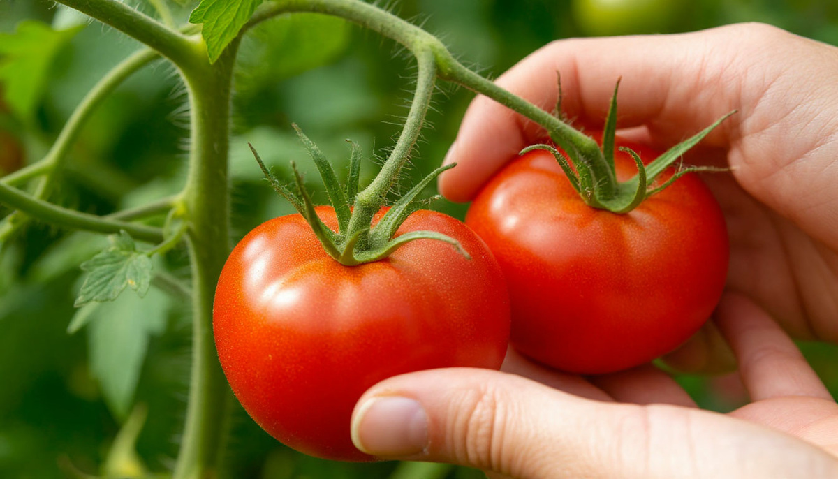 Летняя прищипка томатов