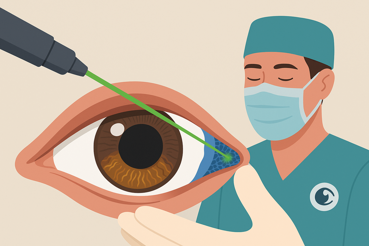 Лазер при глаукоме