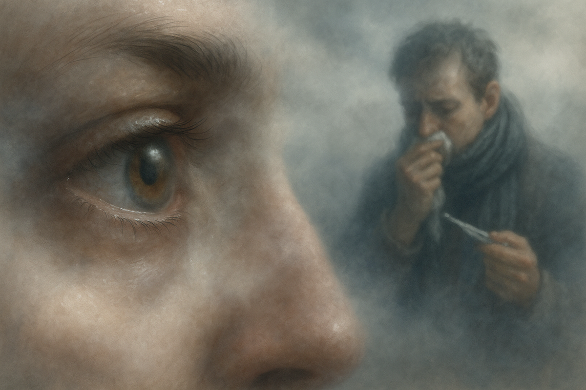 Почему может снижаться зрение после простуды или гриппа?