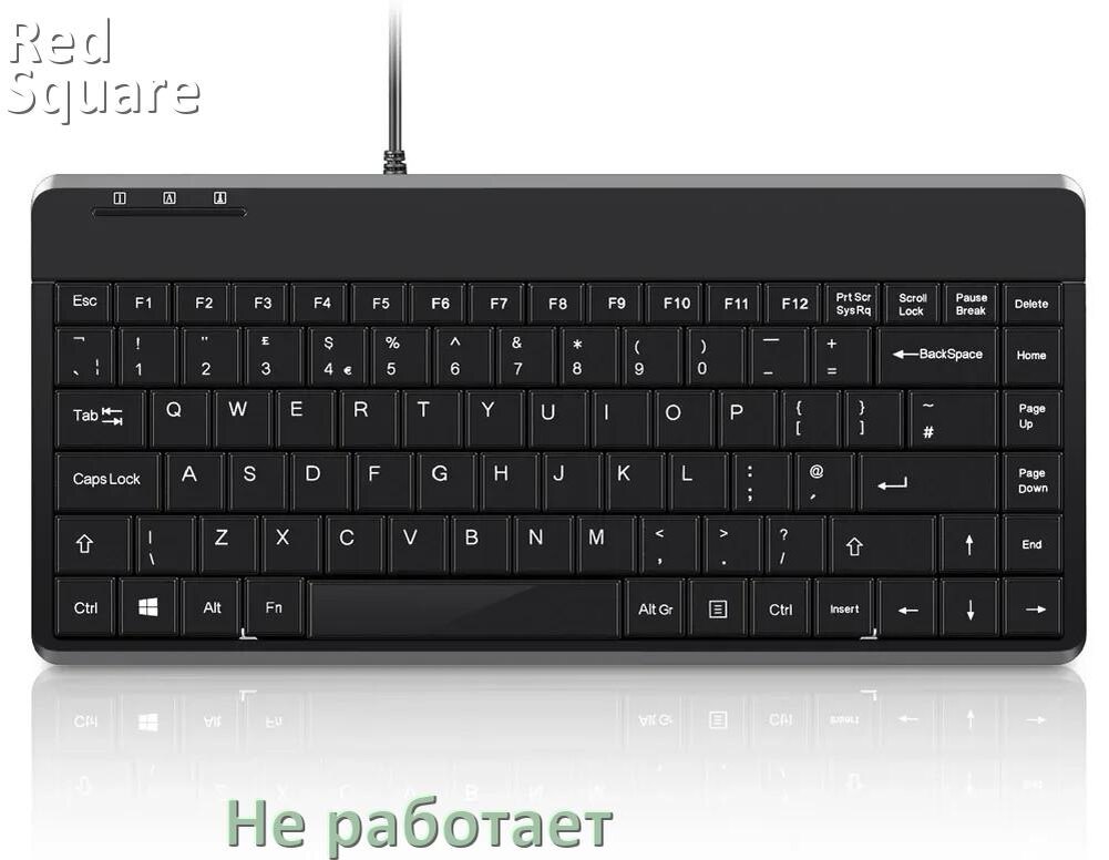 
Почему не работает клавиатура Red Square Keyrox TKL Hanami на компьютере и не печатает