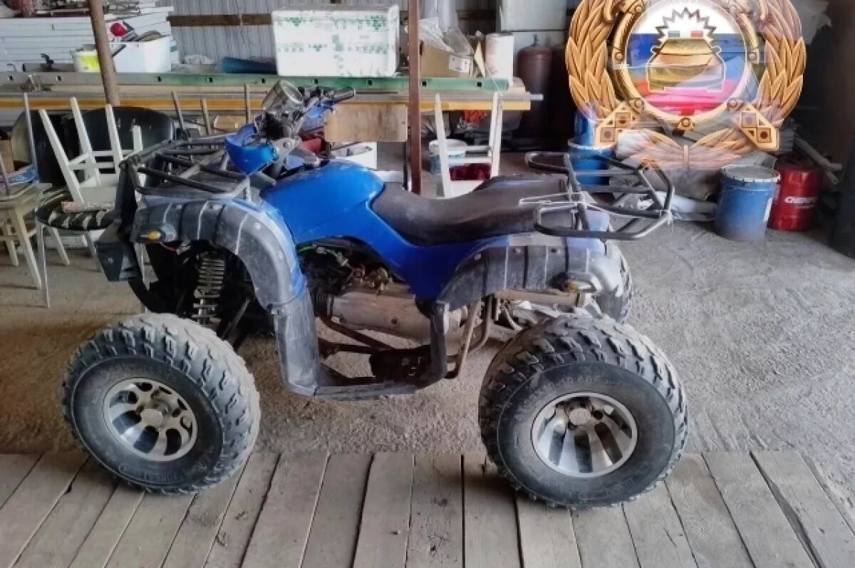    На Камчатке 12-летний мальчик опрокинулся на квадроцикле и попал в больницу