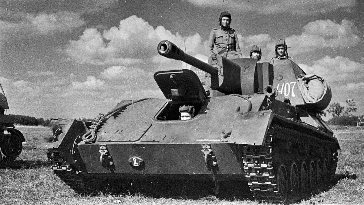 Су - 76 Самоходная Артиллерийская Установка. Источник Яндекс картинки