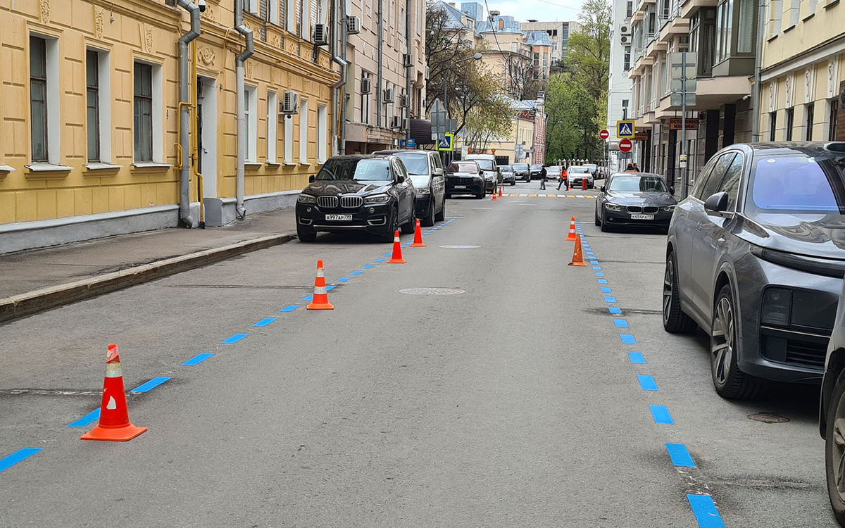Мобильный репортер / АГН «Москва»📷На сегодняшний день синяя разметка применяется только в крупных городах России, но нет сомнений, что практика будет расширяться