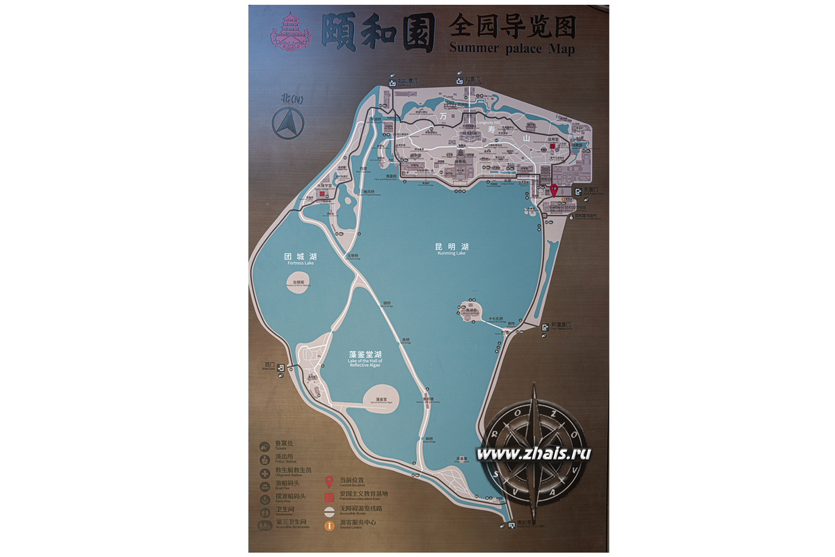 План Летнего Дворца