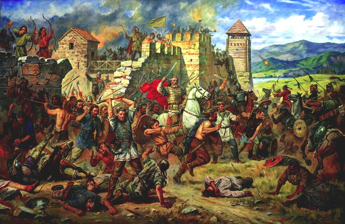 Взятие Святославом Саркела.