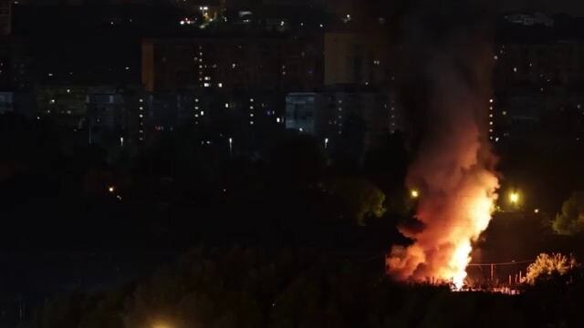    Минувшей ночью в Киеве и других регионах Украины снова гремели взрывы