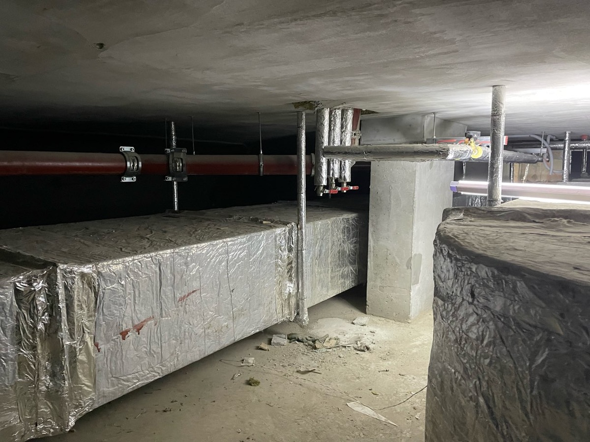 Это технический этаж или техническое пространство?