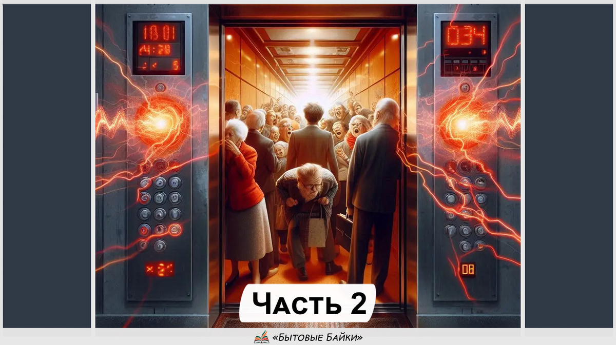Умный лифт устроил переворот — Часть 2 - Рассказ