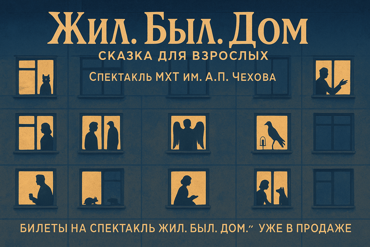 Жил был дом спектакль — билеты на показы в МХТ уже в продаже