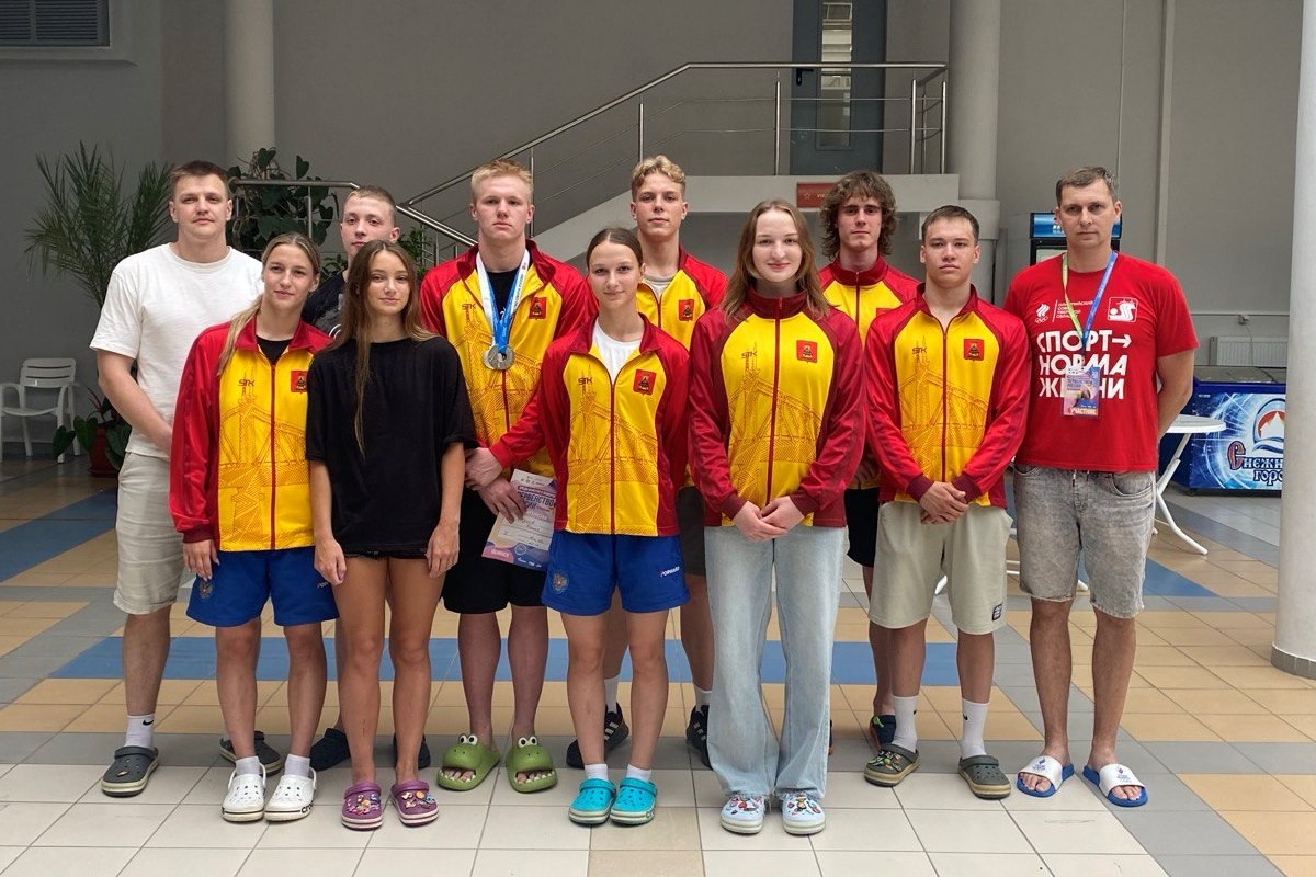    Тверские участники первенства России по плаванию 2025 в Обнинске Андрей Крылов