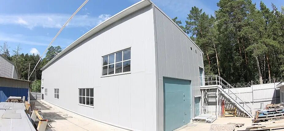 Окрасочный быстровозводимый цех