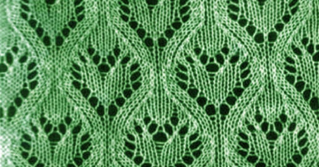 ОПИСАНИЕ АЖУРНОГО УЗОРА СЕРДЦЕ!