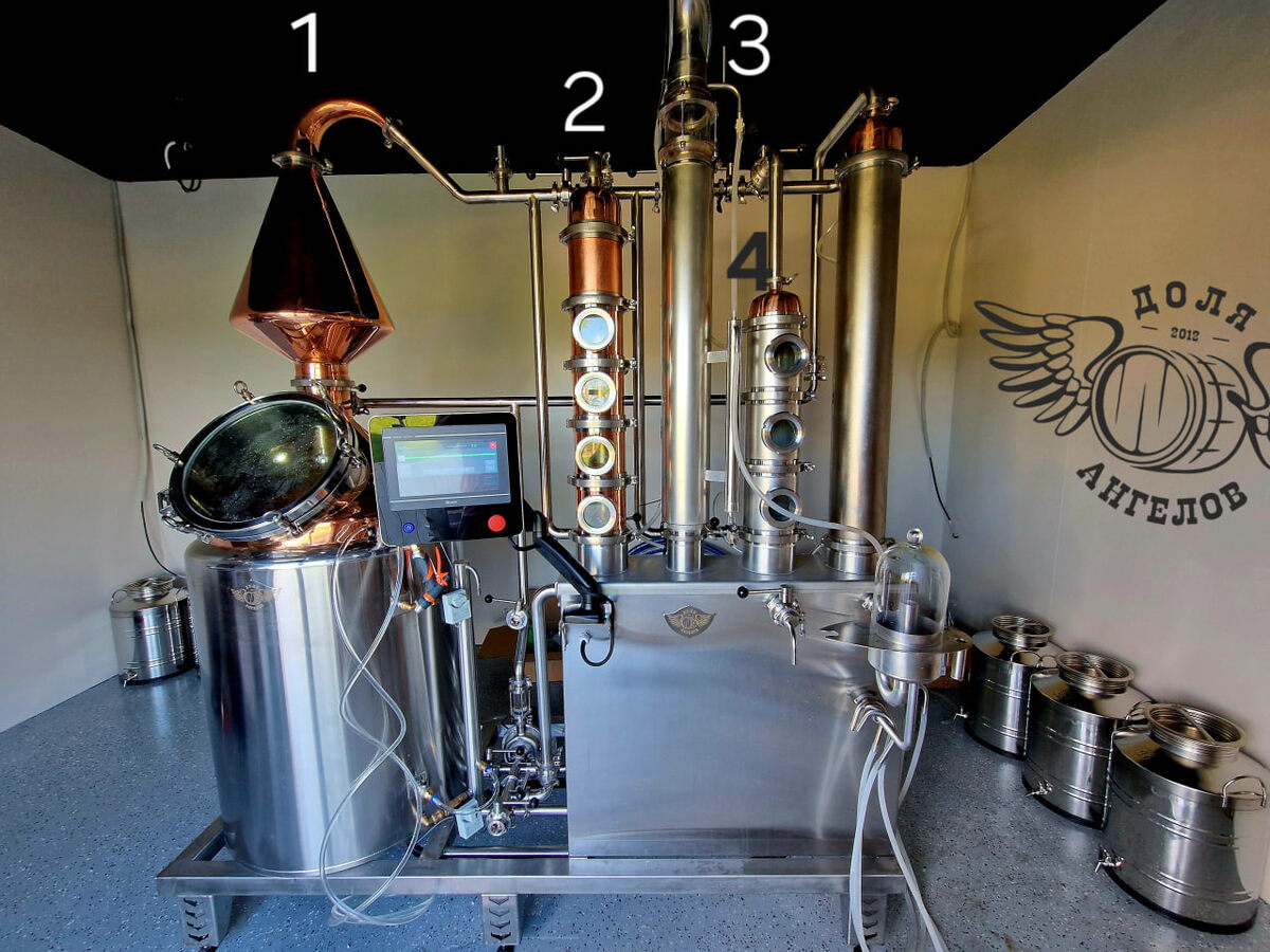 Небольшая приусадебная винокурня 