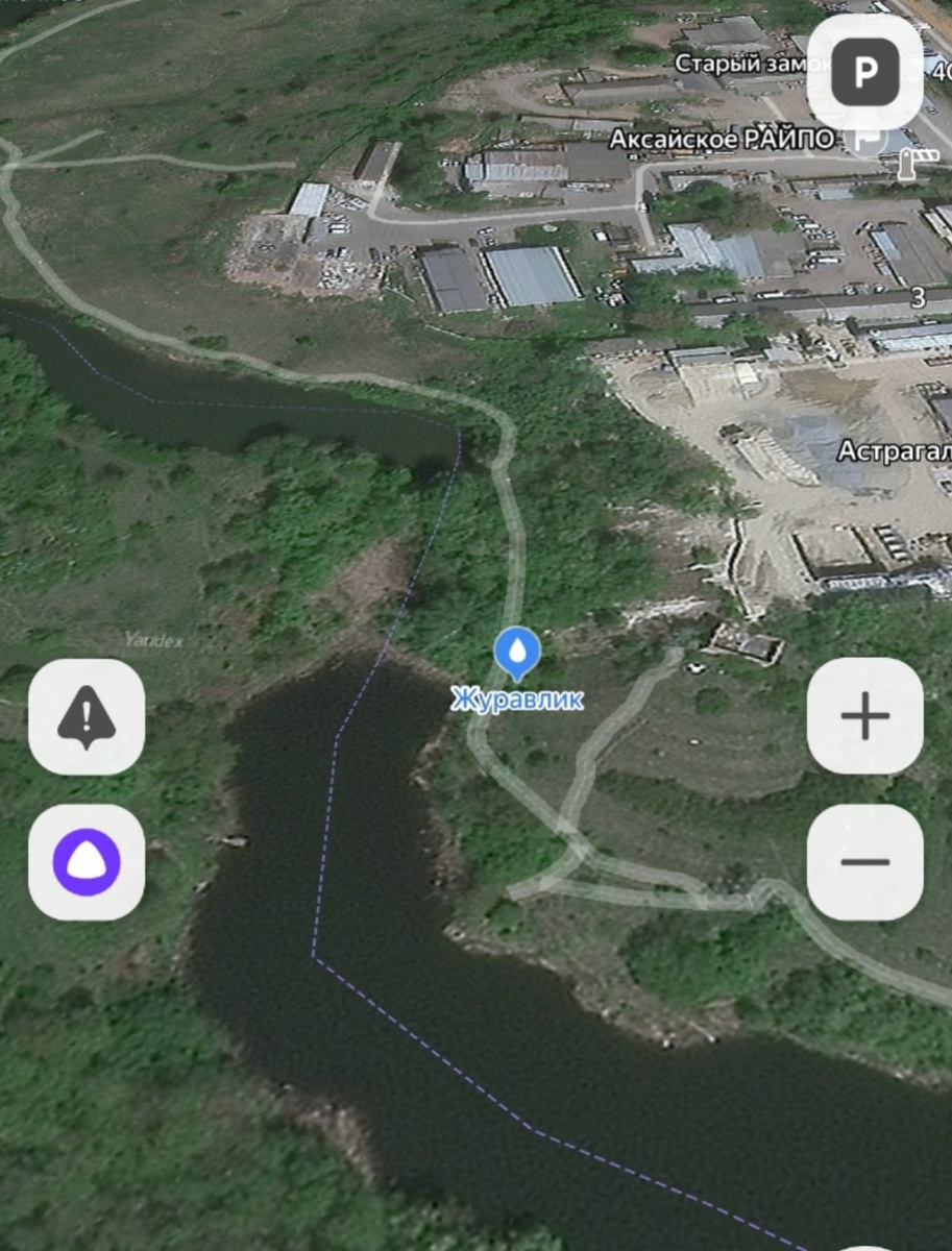 Месторасположение 📍 родника на карте города