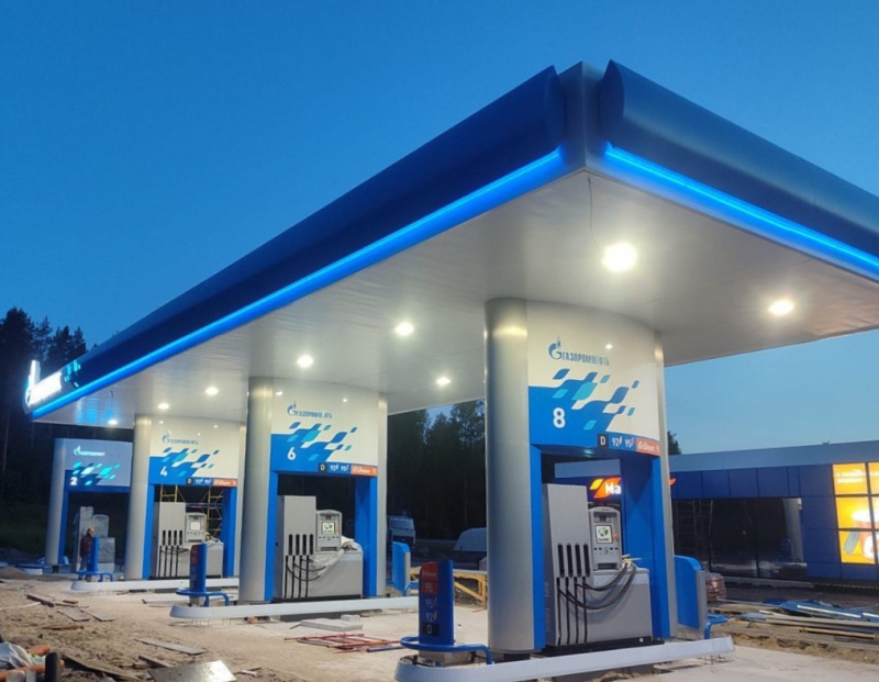    Автозаправку начали строить в Березовке, где открыли крупнейший завод рыбных кормовАртур Парфенчиков