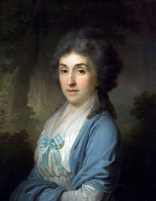 В.Л. Боровиковский. Портрет Екатерины Александровны Новосильцевой. 1800-е гг. Новгородский государственный объединенный музей-заповедник