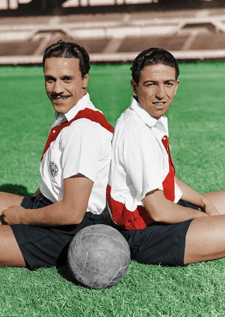 Хосе Мануэль Морено (слева) и Анхель Амадео Лабруна (справа). Источник фото: https://br.pinterest.com