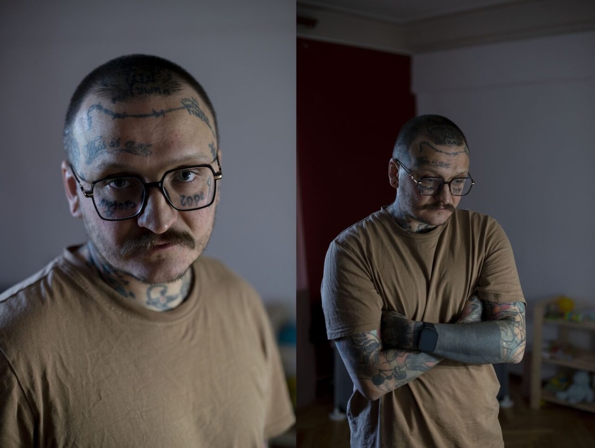 Первые татуировки Дмитрий начал набивать себе еще в школе