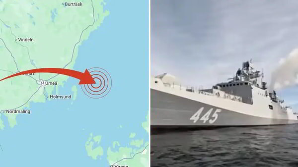    Шведские военные приготовились действовать против индийский военного корабля
