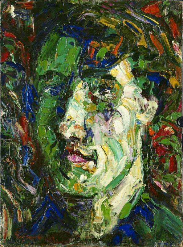 А. М. Родченко. Портрет Н. А. Русакова. 1912